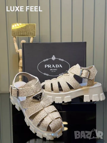 Prada 🤍Дамски Сандали , снимка 2 - Сандали - 55728903