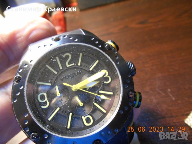 VOGUE Chronograph ex.17101.5 watch, снимка 14 - Мъжки - 41499902