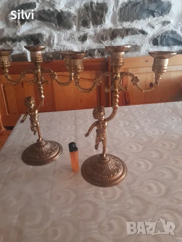 Свещници от бронз 2 броя