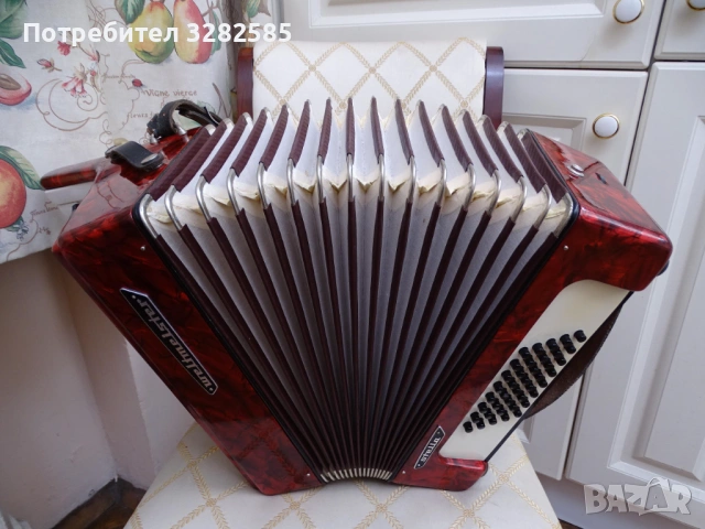 Акордеон Велтмайстер Стела 40 баса – перфектно състояние, снимка 12 - Акордеони - 53086207