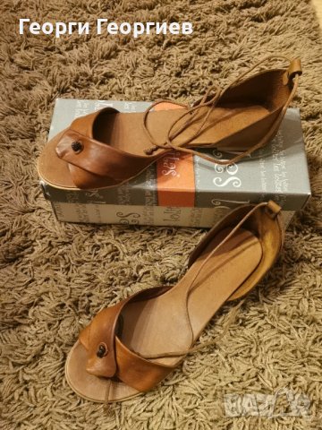 Нови сандали естествена кожа, снимка 2 - Сандали - 39369819