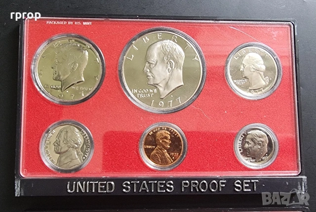 САЩ.
Пруф серия . Банкова капсула. Сан Франциско.
1977,78,79 година., снимка 2 - Нумизматика и бонистика - 49601605