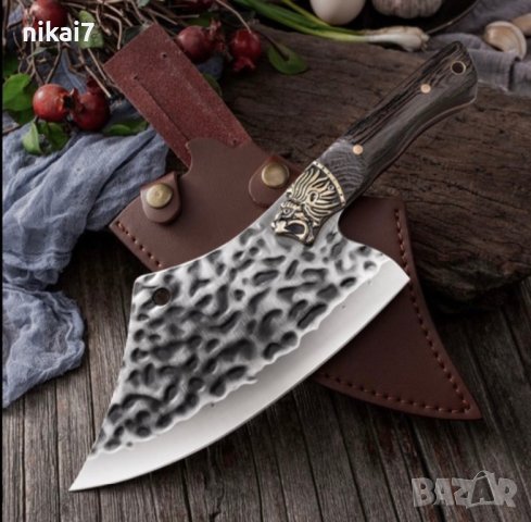 кухненски сатър масивен удобен за месо риба кълцане неръждаема стомана