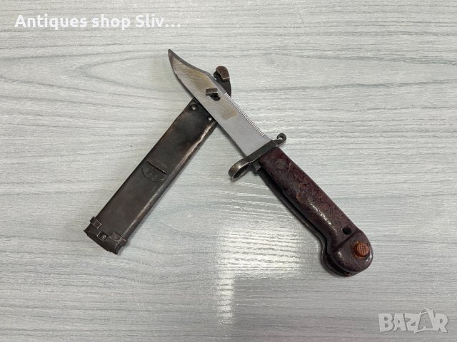 Щик – нож АК 74 за румънски Калашников. №3675, снимка 4 - Антикварни и старинни предмети - 40107933