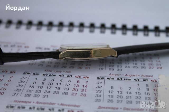 СССР часовник ''Слава'' позлатен, снимка 10 - Антикварни и старинни предмети - 41396979