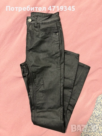 Кожен панталон Stradivarius