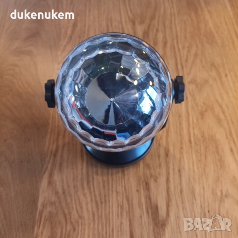 Комплект от 2 броя LED Диско лампа с листанционно управление, снимка 9 - Прожектори - 52694821