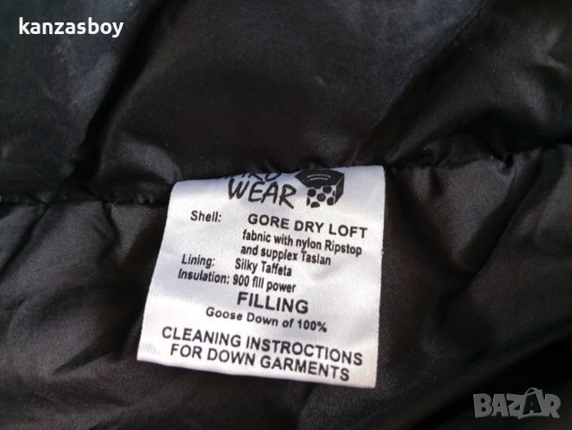 Mountain hardwear - мъжко пухено яке р-р XL, снимка 6 - Якета - 53848537