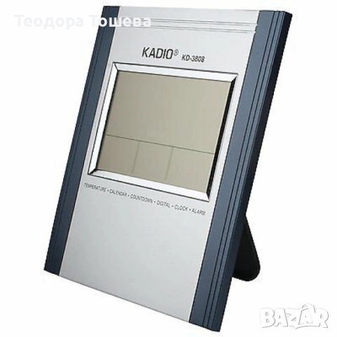 Цифров часовник Kadio Kd-3808, снимка 3 - Друга електроника - 52429132