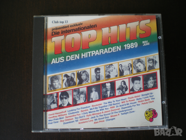 Club Top 13 - Die Internationalen Top Hits - Mai/Juni '89, снимка 1 - CD дискове - 44639963