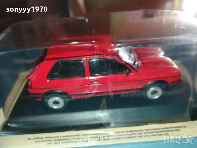 VW GOLF 2 1/43 МЕТАЛНА КОЛА ЗА КОЛЕКЦИЯ 2510241821, снимка 12 - Колекции - 47719514