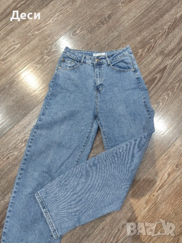 дънки с висока талия , снимка 4 - Дънки - 53395603