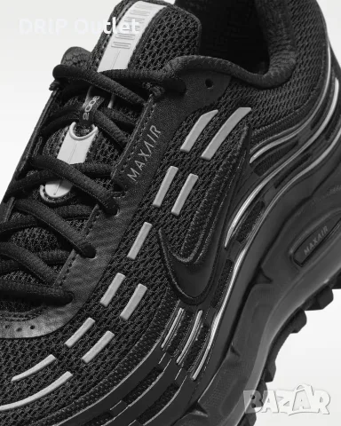 !ПРОМО! Nike Air Max TL 2.5 | Black/Silver | + КУТИЯ, снимка 4 - Маратонки - 56216016