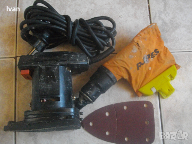 RUPES SL91-Професионален 200 Вата Италиански Виброшлайф-Отличен-С Торба-РУПЕС, снимка 6 - Други инструменти - 36205073