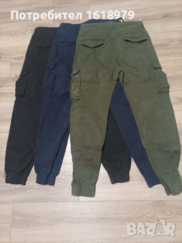 Мъжки карго панталони - 3 цвята, снимка 3 - Панталони - 51911567