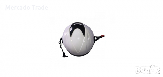 Каска за мотор, скутер или мотопед, Бял, снимка 2 - Аксесоари и консумативи - 36124118