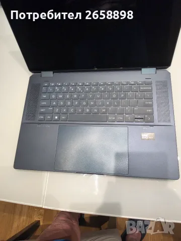 Продавам HP SPEKTRE 360 LAPTOP 16 INTEL CORE ULTRA 7,512 GB, 16 GB RAM, WINDOWS 11 OLED TOUCH подсве, снимка 6 - Лаптопи за дома - 56256558
