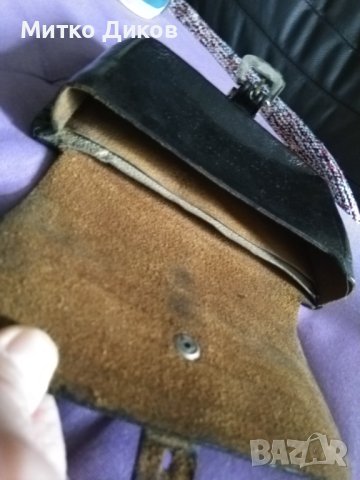 Чанта за колан голяма естествена кожа 178х120мм вътре 170х105 става за голям мобилен нова, снимка 7 - Чанти - 44358895