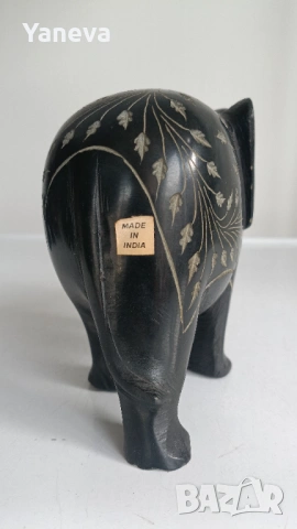 Индийски слончета от естествен камък , гранит. , снимка 4 - Статуетки - 53288604