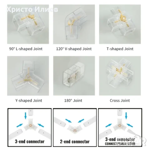 LED Лед Осветление лампа за гараж магазин фризьорски салон студио, снимка 13 - Лед осветление - 51419410