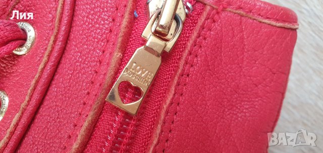 Кецове Love Moschino естествена кожа 37 номер, снимка 6 - Кецове - 42729434