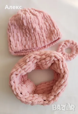 шал и шапка комплект 