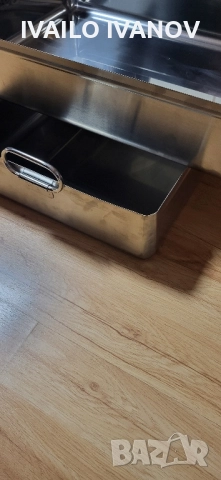 Тави 2бр на Хром Силистра дебела неръждавеика алпака , снимка 4 - Съдове за готвене - 51939799