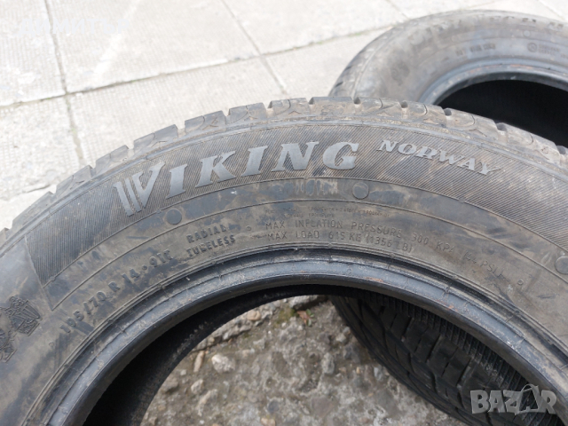 2 бр.летни гуми Viking 195 70 14 dot 4215 цената е за брой!, снимка 4 - Гуми и джанти - 44838035