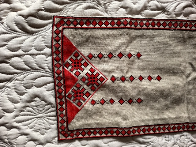 Тишлайфер на ленена панама, снимка 2 - Покривки за маси - 53324139