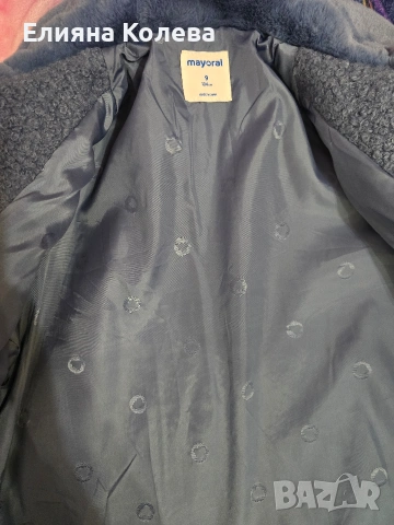Детско палто Mayoral, снимка 4 - Детски якета и елеци - 53137121