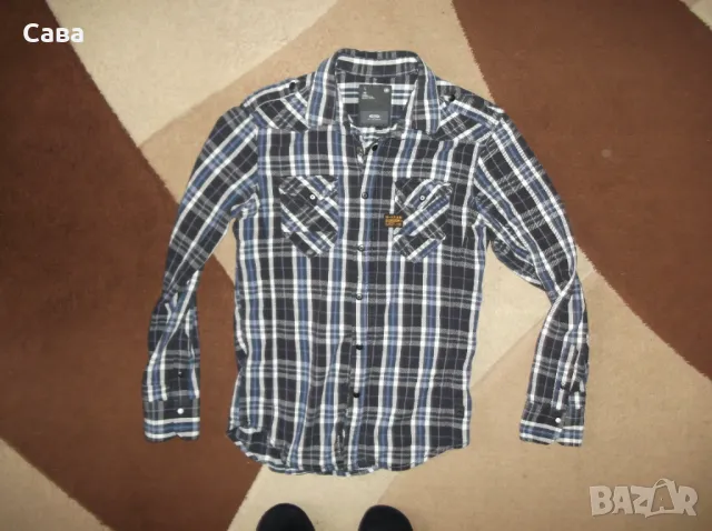 Риза G-STAR  мъжка,М-Л, снимка 2 - Ризи - 48912132
