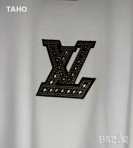 Дамска памучна тениска ' LOUI VUITTON', снимка 2 - Тениски - 53612133