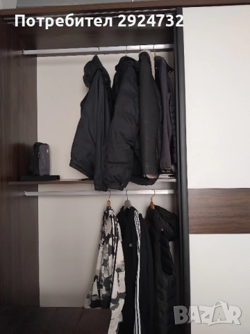 Гардероб много запазен с плъзгащи врати. , снимка 4 - Други стоки за дома - 52587373