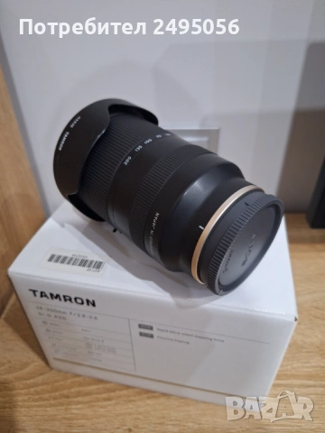 Обектив Tamron 28–200mm, снимка 5 - Обективи и филтри - 53052955