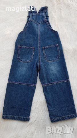 Дънков гащеризон 12-18 месеца, снимка 3 - Бебешки гащеризони - 34129994