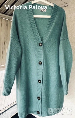 Acne Studios луксозен oversize вълнен кардиган – 100% wool, снимка 12 - Жилетки - 53764956