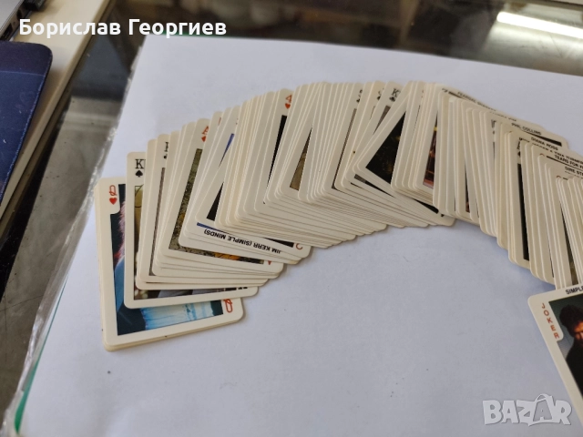 Лот 91 броя карти от дъвки dandy rock n bubble, снимка 3 - Колекции - 52220791