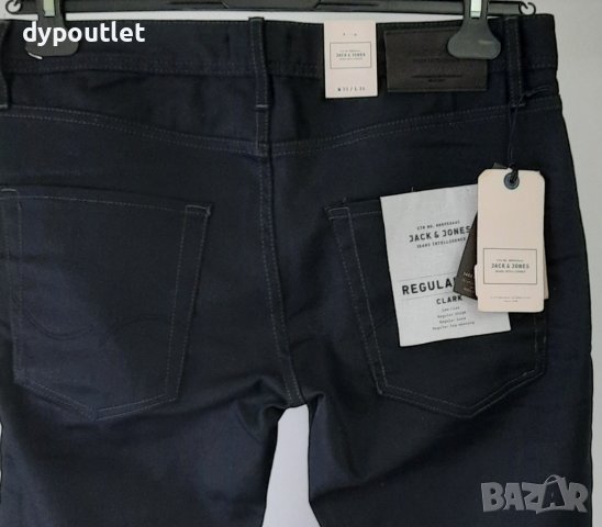      Jack & Jones - Дънки, Rugular Fit, черен, размери - W33/"36; W36/"36 и W38     , снимка 8 - Дънки - 39669218