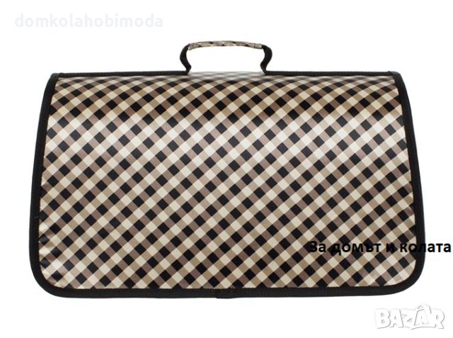 Чанта за носене на домашни любимци, Карирана, 48х22х26 сантиметра, снимка 2 - Други стоки за животни - 42562485