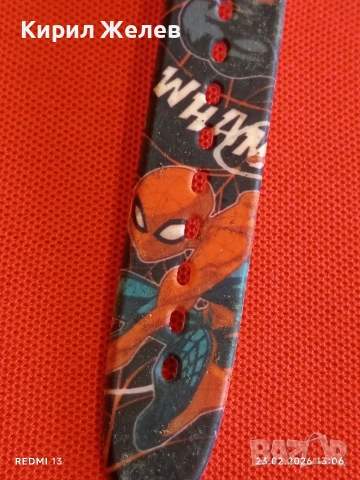 Смарт часовник MARVEL с USB не е тестван 51708, снимка 5 - Смарт часовници - 53591826