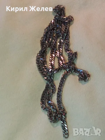 ЗДРАВО СТОМАНЕНО СИНДЖИРЧЕ ВЕРИЖКА за ЛАНЕЦ с НУЖДА от ЗАКОПЧАЛКА 37396, снимка 7 - Колиета, медальони, синджири - 47111678