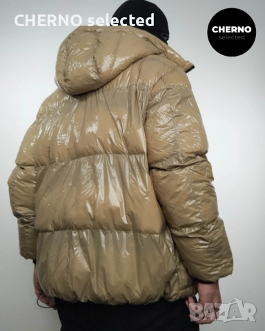 Пухено яке DEF Shiny Puffer – Размер L•XL – Ново без етикети, снимка 10 - Якета - 52855140