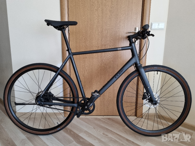 Градски велосипед с ремък Cube Hyde Race 2021, размер L, снимка 3 - Велосипеди - 44596798