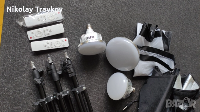 Професионален комплект осветление за фотостудио CineGEN, снимка 4 - Светкавици, студийно осветление - 52913488