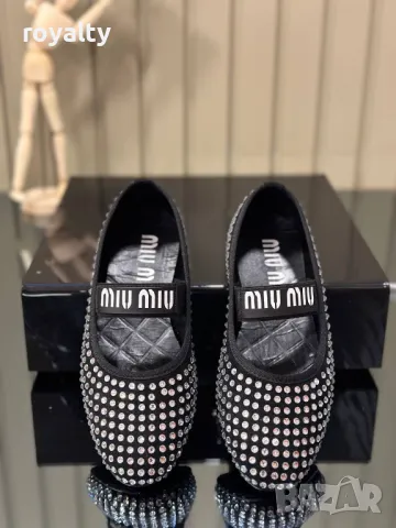 Miu Miu дамски елегантни обувки Различни цветове , снимка 6 - Дамски елегантни обувки - 49079901