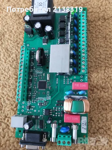 Платка за управление на пелетна горелка