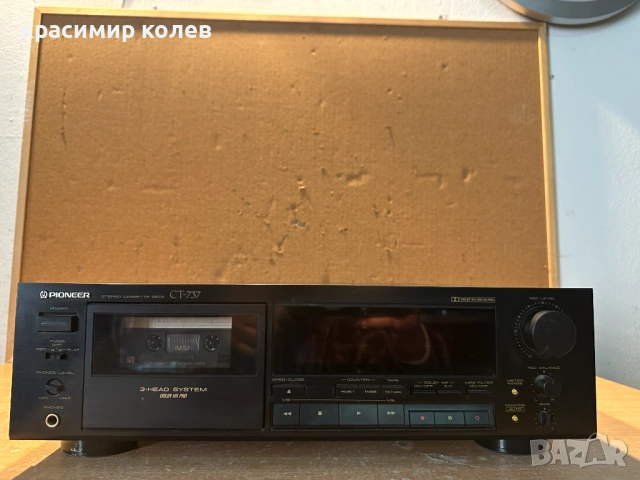 триглав дек "PIONEER CT-737", снимка 4 - Декове - 53711360