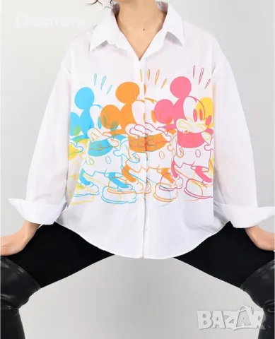 Дамска риза Bershka , снимка 6 - Ризи - 50234240