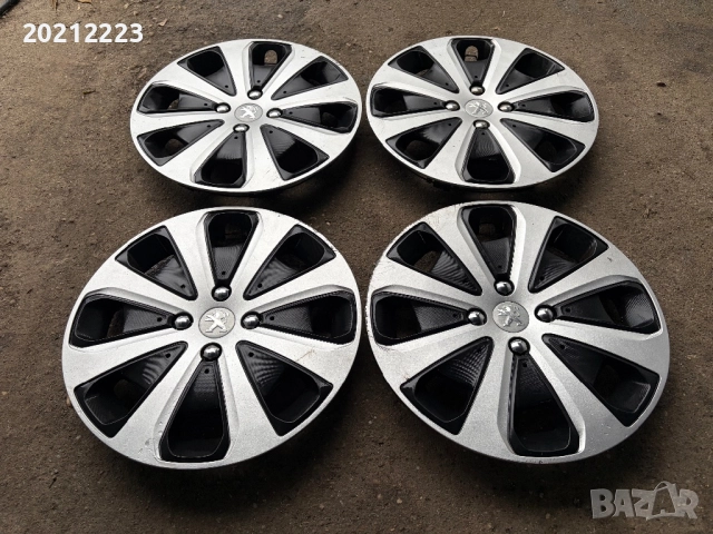 4 броя оригинални тасове за Peugeot Partner 15, снимка 5 - Аксесоари и консумативи - 52663736