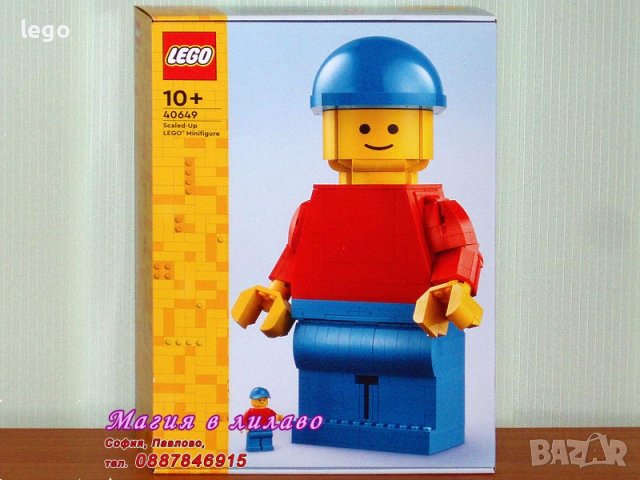 Продавам лего LEGO CREATOR 40649 - Увеличена LEGO минифигура